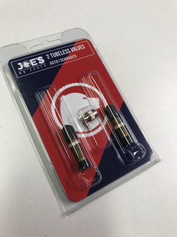 Joe's tubeless Auto/Schrader -venttiilit